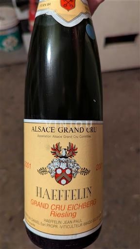 Alsace Alsace Grand Cru Grand Cru Haeffelin Grand Cru Eichberg Riesling 2001