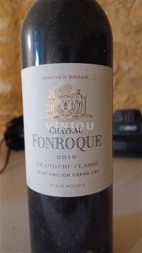Bordeaux Saint-Émilion Grand Cru Grand Cru Château Fonroque 2019