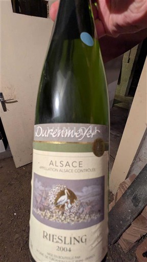 Alsace Riesling Durenmeyer 2004