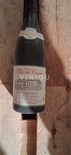 Rhône Valley Vacqueyras Domaine Le Clos des Cazaux Patronne et Nobles 2005