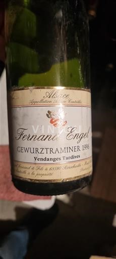 Alsace Vendanges Tardives Fernand Engel 1996