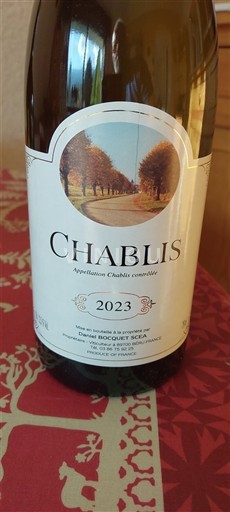 Burgundi Chablis Bouquet Sicaud 2023