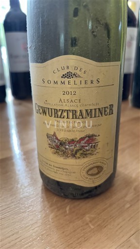 Alsace Club des Sommeliers 2012