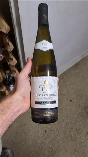 Alsace Alsace Grand Cru Grand Cru Domaine Pfaff Goldert 2018