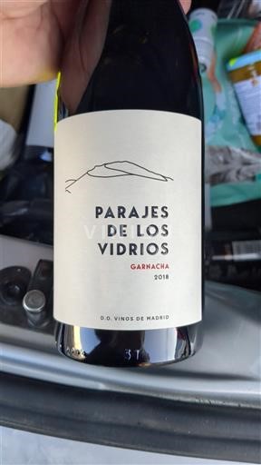 Madrid Rượu vang Madrid Parajes de los Vidrios Garnacha 2018