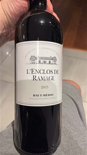 Bordeaux Haut-Médoc L'Enclos de Ramage 2015