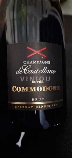 Champagne Champagner Champagne de Castellane Commodore Ohne Jahrgang