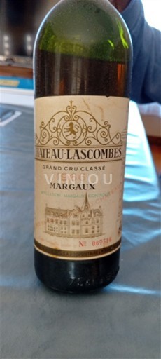 Bordeaux Margaux Grand Cru Château Lascombes 1966