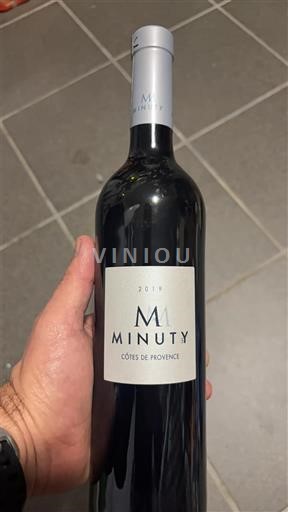 Viner Rouge sec M Minuty 2019 Frankrike Provence Côtes-de-Provence AOC