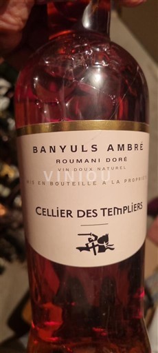 Roussillon Banyuls Cellier des Templiers Roumani Doré Không niên vụ