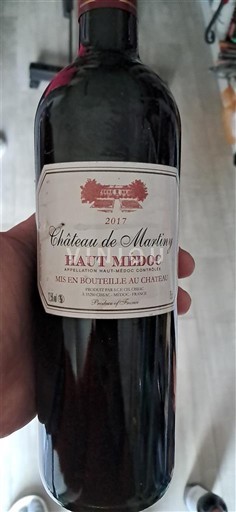 Bordeaux Haut-Médoc Château Martrey 2017