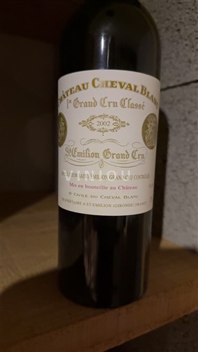 Bordeaux Saint-Émilion Grand Cru Premier Grand Cru Classé Château Cheval Blanc 2002