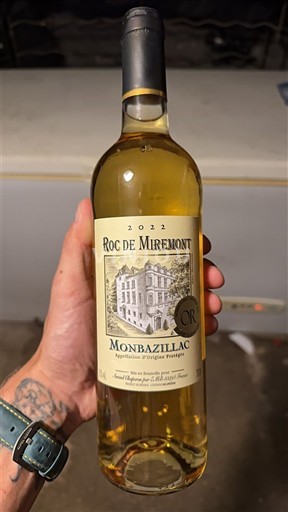 Sydvestfrankrig Monbazillac Roc de Miremont 2022