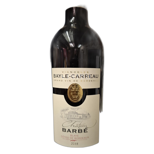 Bordeaux Blaye-Côtes-de-Bordeaux Château Barbé 2018