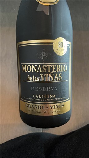 Aragonien Cariñena Grandes Vinos Monasterio de las Viñas Reserva 2020
