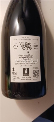 Alperne og Rhône-landene Ardèche Maison Chomel MYLA Viognier 2022