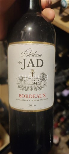 Bordeaux Château Jad 2016