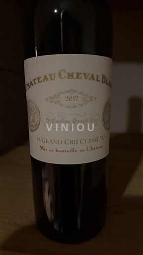 Bordeaux Saint-Émilion Grand Cru Château Cheval Blanc 2012
