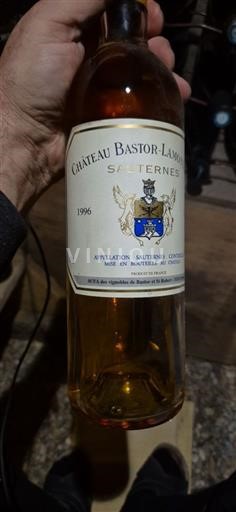 Bordeaux Sauternes Château Bastor-Lamontagne 1996