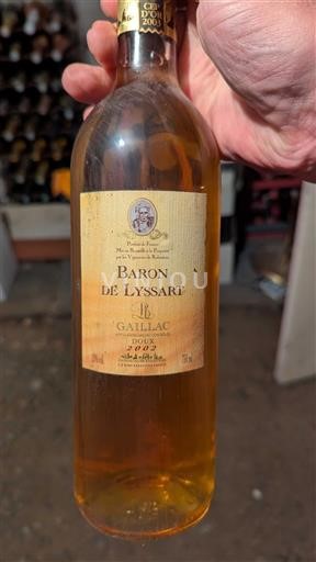 Sydväst Gaillac Baron de Lyssart 2002