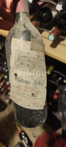 Bordeaux Château Bouey 1989