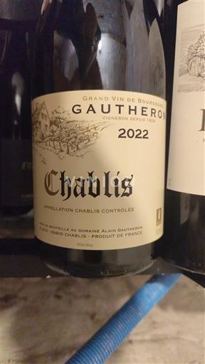 Burgundi Chablis Domaine Gautheron 2022