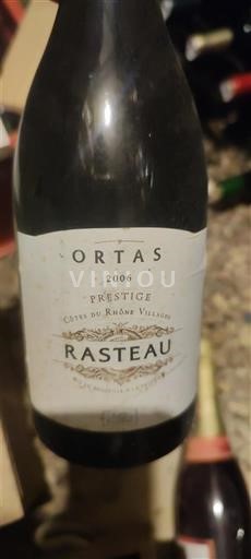 Rona dolina Rasteau Ortas Prestige 2006