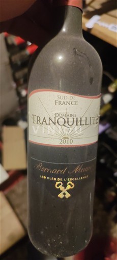 Languedoc Ospecificerad Domaine Tranquillité 2010