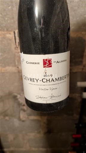 Burgund Gevrey-chambertin Closerie des Alisiers Vieilles Vignes 2019