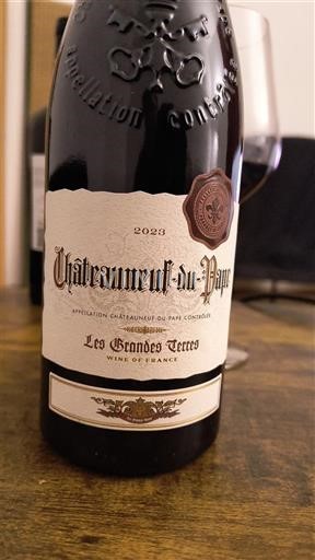 Vallée du Rhône Châteauneuf-du-pape Les Grandes Terres 2023