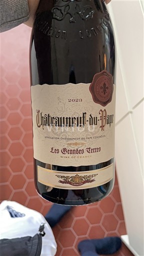 Rhônedalen Châteauneuf-du-Pape Les Grandes Terres 2023