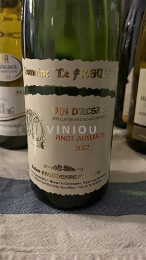 Alsace Domaine Le Freud 2022