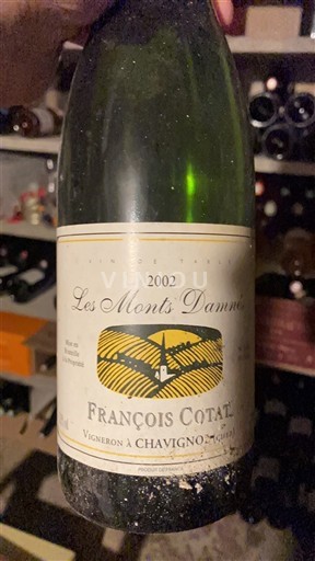 Loiren laakso Sancerre François Cotat Les Monts Damnés 2002