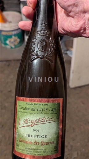 Loiredalen Coteaux-du-Layon Domaine Des Quarres La Magdelaine 2000