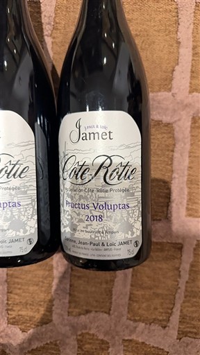 Thung lũng Rhône Côte-rôtie Jamet Fructus Voluptas 2018