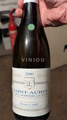 Burgundsko Saint-Aubin Premier Cru Hubert Lamy Derrière la Tour 2000