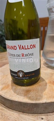 Rhône Valley Côtes du Rhône Laurent Brotte Grand Vallon Non-Vintage