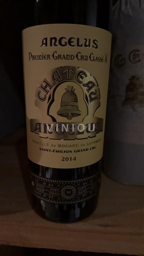 Bordeaux Saint-Émilion Premier Grand Cru Classé A Château Angélus 2014