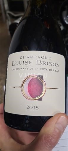 Champagne Louise Brison Chardonnay de la Côte des Bar 2018