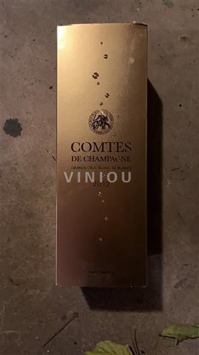 Champagne Taittinger Comtes de Champagne 2012