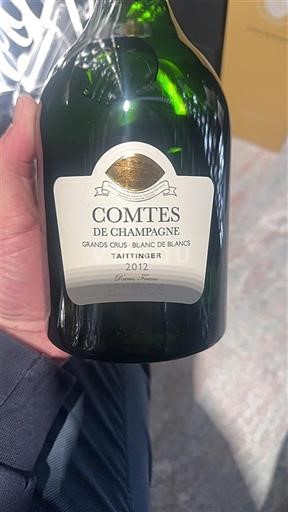 Champagne Champagner Taittinger Comtes de Champagne 2012