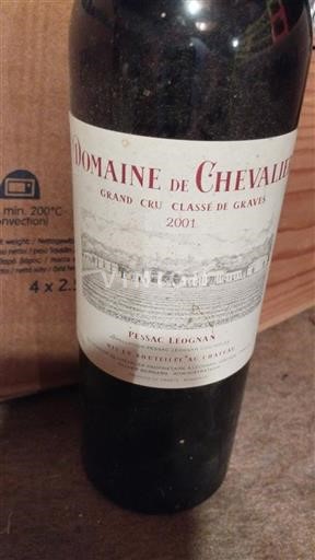 Bordeaux Pessac-Léognan Grand Cru Domaine Chevalier 2001