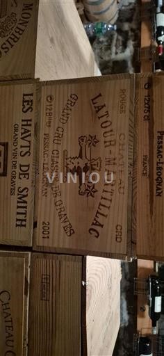 Bordeaux Pessac-Léognan Grand Cru Château Latour-Martillac 2001