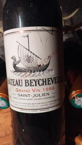 Bordeaux Saint-Julien Grand Cru Château Beychevelle Grand Vin 1999