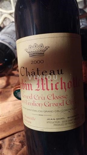 Bordeaux Saint-Émilion Grand Cru Château Corbin Michotte 2000