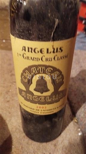 Bordeaux Saint-Émilion Premier Grand Cru Classé A Château Angélus 2002