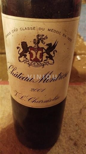 Bordeaux Saint-Estèphe Grand Cru Château Montrose 2001
