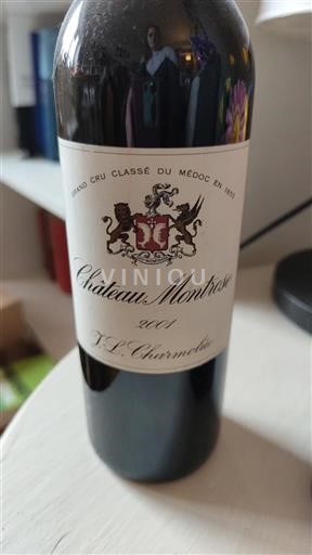 Bordeaux Saint-Estèphe Grand Cru Château Montrose 2001