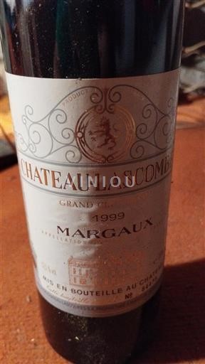 Bordeaux Margaux Grand Cru Château Lascombes 1999