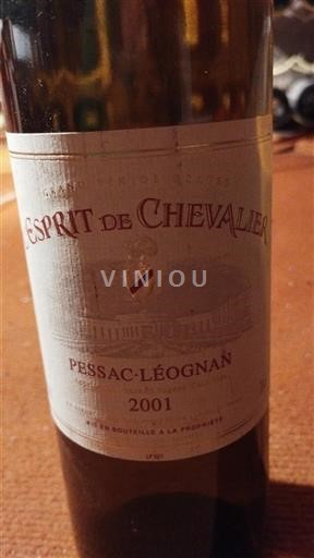 Bordeaux Pessac-Léognan Domaine Chevalier Esprit de Chevalier 2001